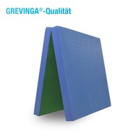 Grevinga® RESTPOSTEN klappbare Turnmatte ca. 200 x 100 x 8 cm in grün - RG 22
