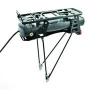 Pletscher Gepäckträger Inova für Ebike Bosch Akku