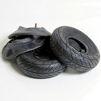 2x Reifen + 2x Schlauch 3.00-4 für Mach1 Elektro E Scooter/Benzin mini Quad 1100