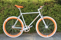 MBM Rennrad Fixi Flip Flop 28´ Grigio/Arancio,  O40E1-CA135