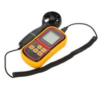 Digital Windmesser Anemometer Windgeschwindigkeit Luft Temperatur Messgerät Z0E0