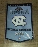 2010-2011 Upper Deck North Carolina Championship Banner 2005 Michael Jordan