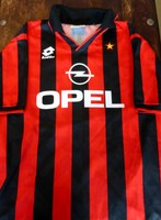 AC MILAN VAN BASTEN 1994 LOTTO JERSEY TRIKOT MAGLIA BAGGIO KAKA PIRLO MALDINI