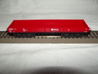 Märklin H0 "4 Achsiger Niederbordwagen CARGO der DB "Basis 4473"   Neu - WAGEN 2