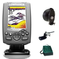 Lowrance Hook 3x Farb Echolot Fischfinder Portabel Basic Plus