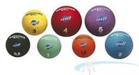 Grevinga®SCHOOL Medizinball Medizinbälle Gewichtsbälle von 0,8 - 5 kg 106046-
