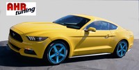 Ford Mustang Alufelgen 9x20 Zoll und 10,5x20 Zoll  Diewe CAVO Iceblau