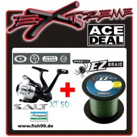 SHAKESPEARE Salt XT 50 FD  Top Salzwasser - Rolle in 6 Varianten  Pilkrolle