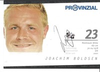 Autogrammkarte AK signiert signed SG Flensurg-Handewitt JOACHIM BOLDSEN