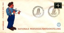 Netherlands 1961 Stamp Collectors Day Cover