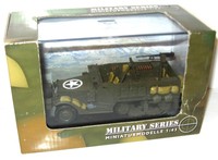 SCHUCO Military Series - M3A Half Track (U.S. 1945) Standmodell 1:43 (K43)