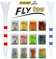 CHAMP FLYtee Kunststoff-Tees | alle Farben | 3 Längen (44, 69, 83 mm) +++ NEU