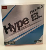 GEWO - Hype EL Pro 40.0 - Tischtennisbelag - 1,7mm - Rot - [Neu/OVP]
