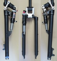 POG German:A Kilo Parallelogramm Federgabel 28" Trekking Cross 80mm 2015 schwarz