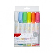 New listing
Monami Water-based Window Marker 6 Color Set Glass Board Acrylic Mirror Pop
