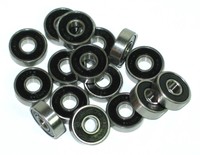 8 KUGELLAGER 608 RS ABEC 5  BEARINGS SPEED SKATEBOARD LONGBOARD  usw