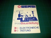 BA002 - Wersi Bauanleitung Elektronische Tastung gebr.