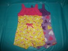 Kidgets Girls One Piece outfit size 3 / 6 months Lot of 2 NWOT FREE Shipping