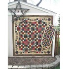 FLOATING STARS QUILT AND TABLE RUNNER PATTERN, From Snuggles Quilts Patterns NEW