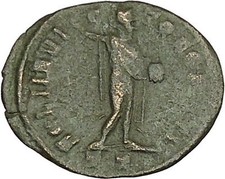 Constantine I The Great 312AD Ancient Roman Coin Sol Sun God Cult i40371