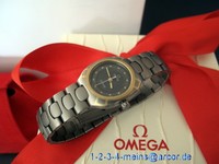 OMEGA Seamaster Mini Damenuhr * Titan/Gold 18 Karat * OVP & neuwertiger Zustand