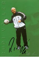 Rudi Völler   DFB   Autogrammkarte original signiert - 251955
