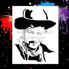 John Wayne 02 Airbrush Stencil,Template