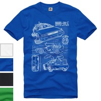 DMC-12 T-Shirt Herren zurück zukunft in die to the future back delorean bluray