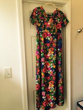 New listing
Hand Made Vintage 1960s Flower Power Maxi Dress Size 5
