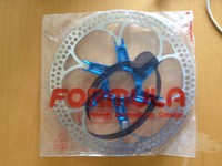 Formula RX/R1/RO/Mega/T1/The One Bremsscheibe zweiteilig Centerlock 180mm blau