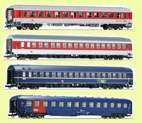 Roco H0 64423 64766 64761 64358 4x Nachtzug SCHLAFWAGEN DB DSB Liege Ep.5 NEU OV