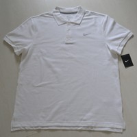NIKE T-Shirt Polo Herren Gr. XL weiß Tennis ***NEU***