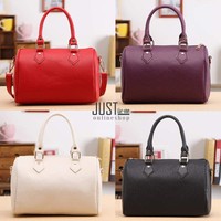 Damen Bowlingtasche Tasche Handtasche Messenger Geldbörse Umhngetasche Bag JTOO