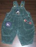 Mickey Mouse Bib Overalls Baby Boys Size 6-9 months Disney 