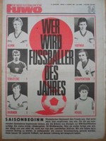 FUWO 34 - 19.8. 1980 * Fußballer des Jahres? OL-Statistik ewige Bestenliste