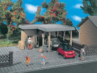 Vollmer H0 5127: Carport   1-ständig