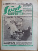 SPORT MAGAZIN KICKER 52A-27.12. 1954 * Bayern-VfB 2:1 HSV-Bremen 2:3 POR-BRD 0:3