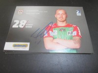 50865 Robert Weber SC Magdeburg Handball original signierte Autogrammkarte