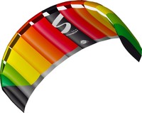 HQ Lenkdrachen Lenkmatte Drachen Symphony Pro 2.2 Rainbow Kite