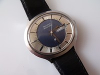 GENT'S RETRO CAL. 2182G DAY & DATE BULOVA ACCUTRON WRIST WATCH