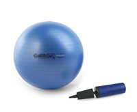 Pezzi Ball MAXAFE blau 75 cm und Handpumpe