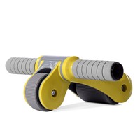 AB Roller Bauchtrainer Bauchtrainer-Roller Zwei Wheel Faltbar Bauchroller Gelb