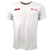 Haas F1 Racing Team Fanwear Grosjean Fahrer T-shirt grau offizielle 2016