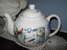 Tea Pot Marjolein Bastin 1995 Blue Birds/Rooser Beautiful