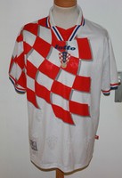VINTAGE CROATIA KROATIEN LOTTO 1998-2001 TRIKOT Gr L /54 No 50 DUNDOVIC