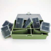 I-System Tackle Box Set M 6+1 Carp Kleinteile Karpfen Sortiment Bag Angelkoffer
