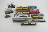 16 tlg. Konvolut HERPA Wiking um. Modellauto LKW Sattelzüge 1:87 Truck OVP