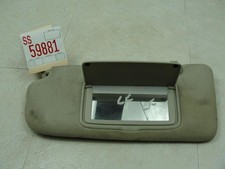 2003-2006 G35 Sedan Left Driver Side Sun Visor Flap Shade Cover Tan Dirty Oem