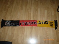 Schal Fanschal von Deutschland "Weltmeister 1954, 1974 und 1990" EM 2016