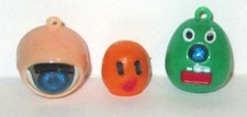 1960's Gumball Machine Mechanical Charms Three Eyed Monster Mars Man Big Eyeball